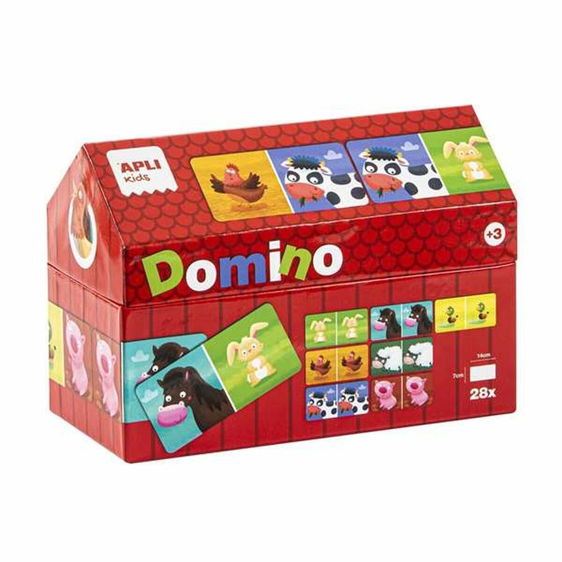 Juego Dominó Niños Apli fichas de colores