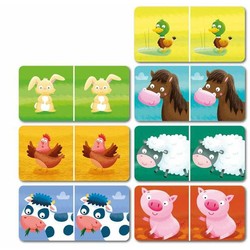 Juego Dominó Niños Apli fichas de colores 2