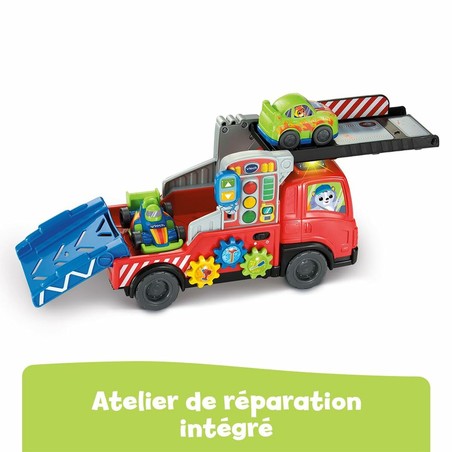 Juguetes educativos Vtech: Camión de rescate fomentando el juego simbólico.