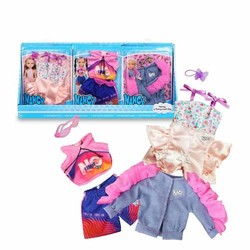 Ropa Muñecas Nancy Famosa, conjunto de moda vibrante