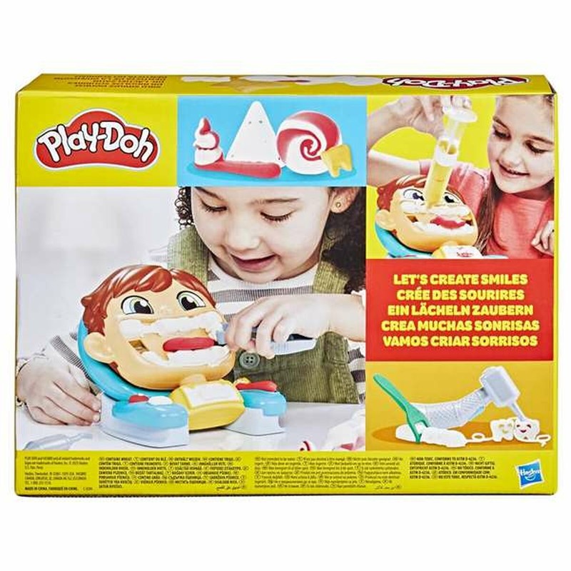 Kit manualidades infantil Play-Doh con herramientas de dentista