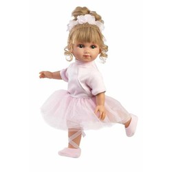 Muñeca bebé Llorens Elena Ballet 35 cm con tutú rosa
