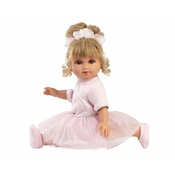 Muñeca bebé Llorens Elena Ballet 35 cm con tutú rosa 2