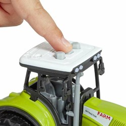 Tractor de juguete para niños Moltó con remolque y figura de animal 2