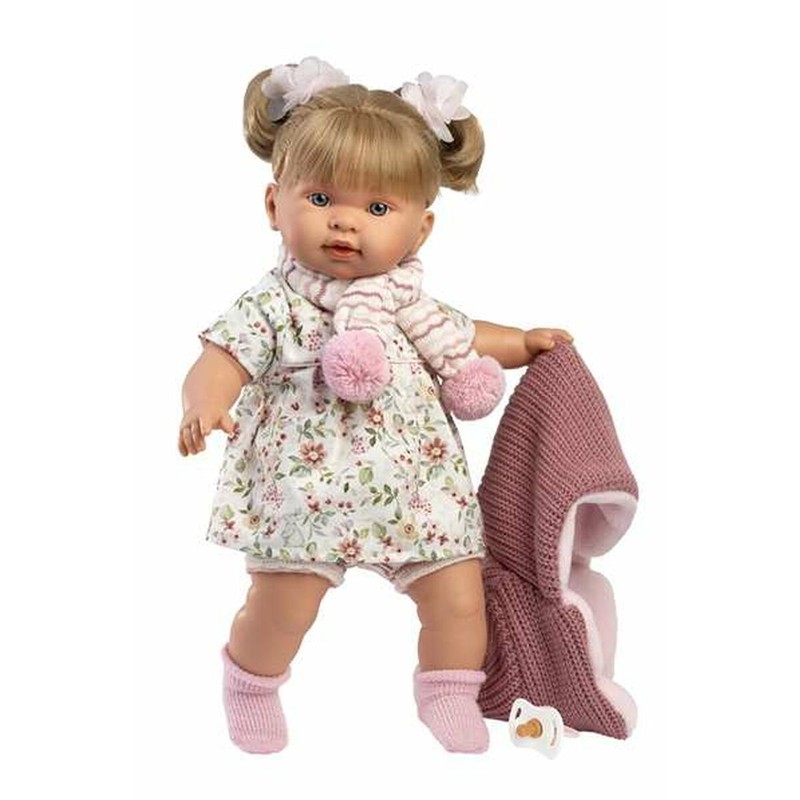 Muñeca bebé llorona Llorens Alexandra con pijama
