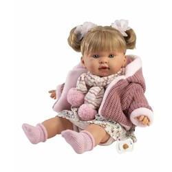 Muñeca bebé llorona Llorens Alexandra con pijama 2