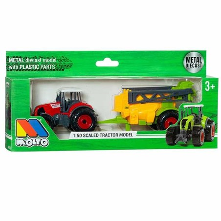 Tractor Moltó, vehículo escala 1:50 para coleccionistas jóvenes