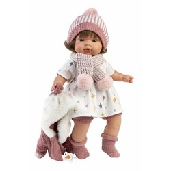 Muñeca bebé Llorens Lola Llorona de 38 cm con chupete