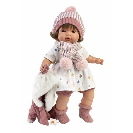 Muñeca bebé Llorens Lola Llorona de 38 cm con chupete