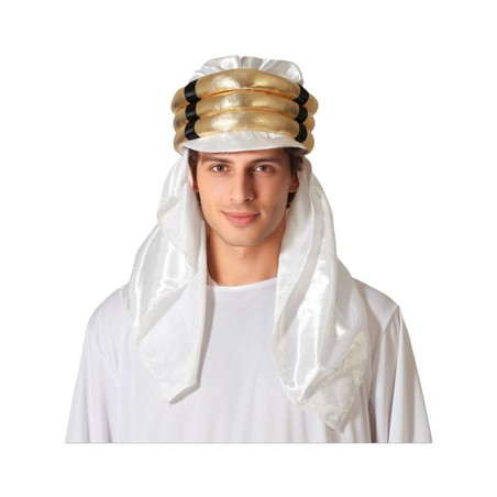 Sombrero tuareg blanco para disfraces niños originales
