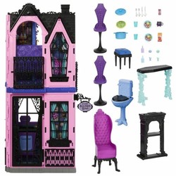 Juguetes construcción niños: Casa de Muñecas Monster High Hotel Boo-Tick