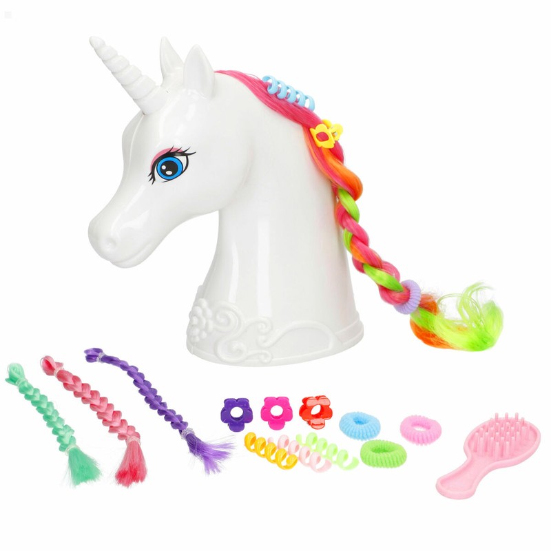 Regalo niñas imaginación: busto de unicornio educativo