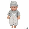 Muñeco Bebé Hablador con ropita de lunares y gorrito a juego