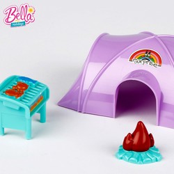 Playset Muñeca Camping Bella con furgoneta de aventura 2