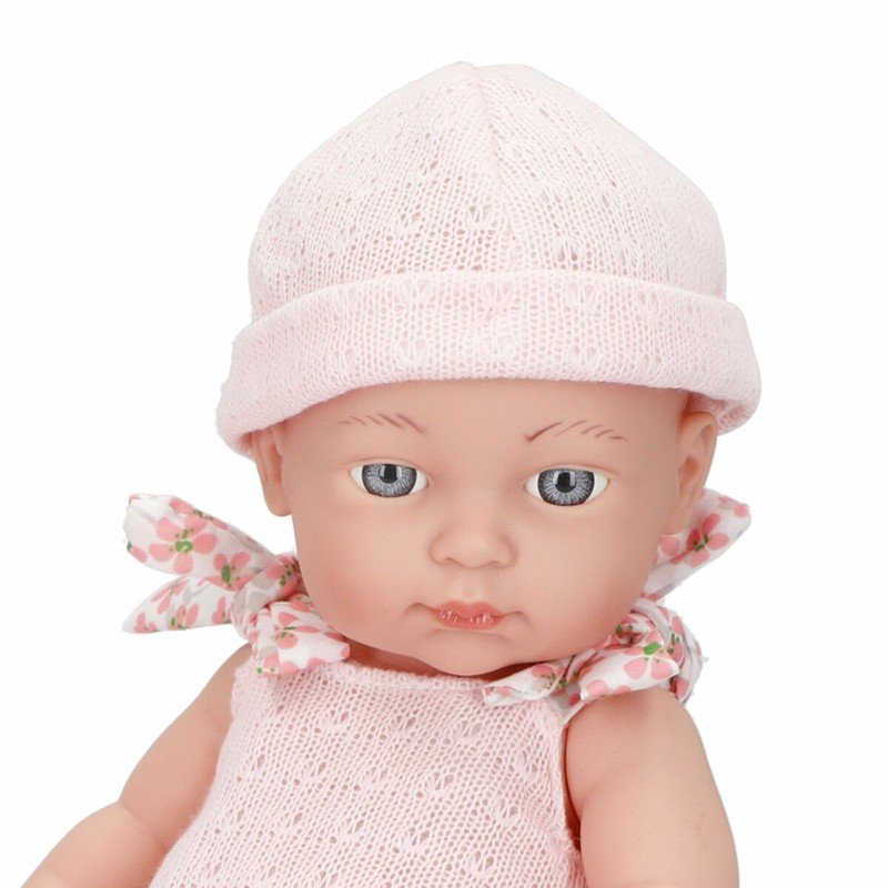 Muñeco articulado para niños con biberón y mantita, perfecto para desarrollar la empatía