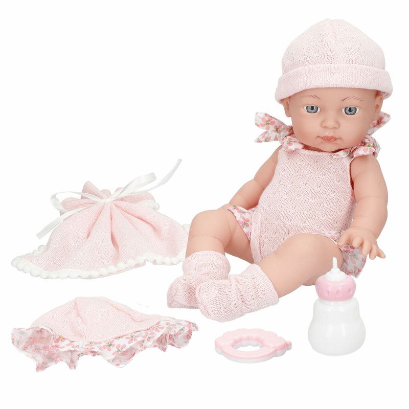 Pack de 4 muñecos bebé realistas de 30 cm, listos para abrazar