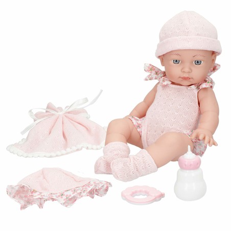 Pack de 4 muñecos bebé realistas de 30 cm, listos para abrazar