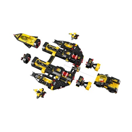 Bloques construcción infantiles en el set LEGO Blacktron 10355