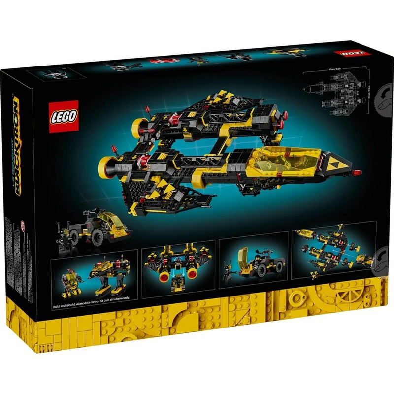 El Blacktron Renegade: un clásico de LEGO Space