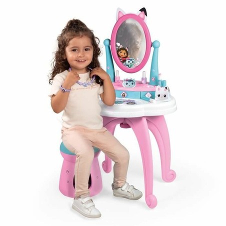 Niña jugando con maquillaje Smoby - Juguete construcción motricidad fina y expresión