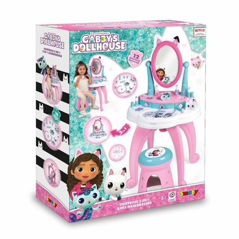 Detalle Smoby Gabby's Dollhouse - Construcción niños 3 años y desarrollo imaginativo