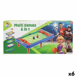 Juego de mesa multijuegos CB Games 6 en 1 para niños