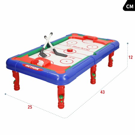 Mesa de juegos 6 en 1 con juego de mesa fútbol baloncesto