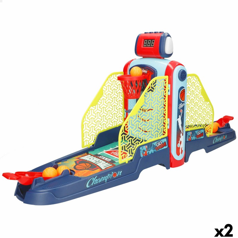 Juegos habilidad niños CB Games baloncesto doble