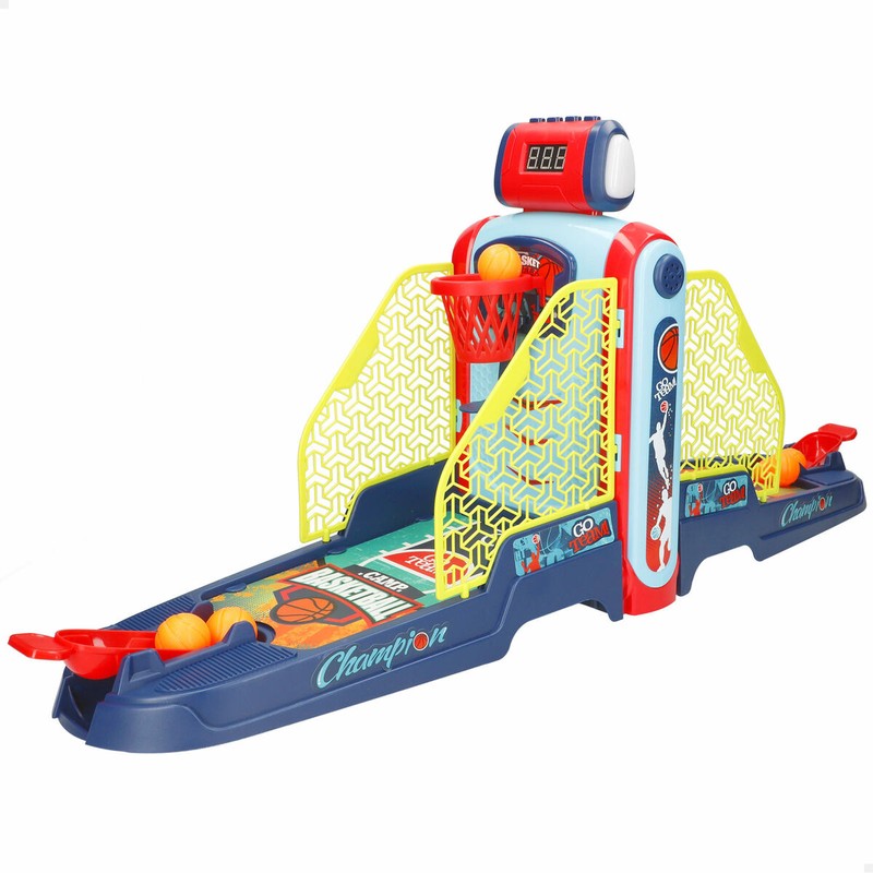 CB Games baloncesto doble, vista de las canastas