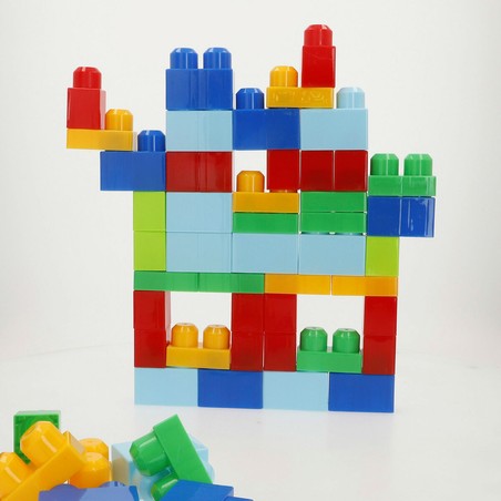 Bloques apilables bebé - Juguete motricidad fina multicolor