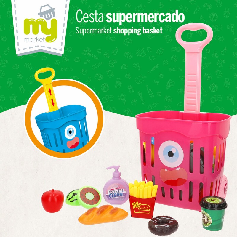 variedad de frutas verduras de juguete para cortar