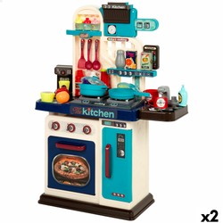 Cocina de juguete My Colors con fogones interactivos y sonidos realistas