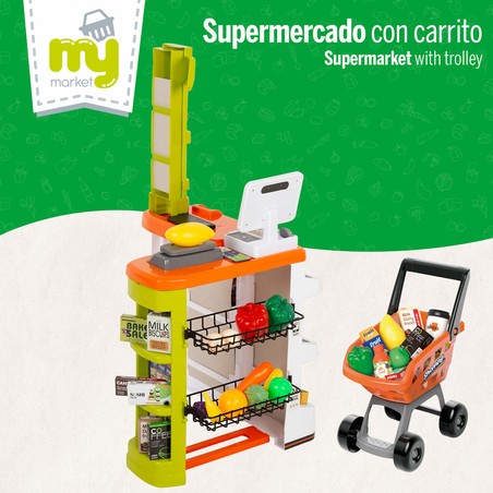 Detalle del escáner de productos con función de luz y sonido