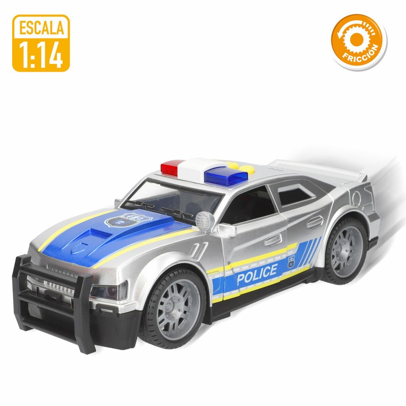 Juego de coches policía para desarrollo de motricidad