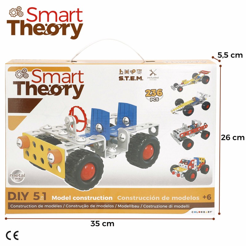 Set construcción educativo de vehículos para niños