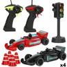 Coches juguete niños radio control Speed & Go F1 set de carreras