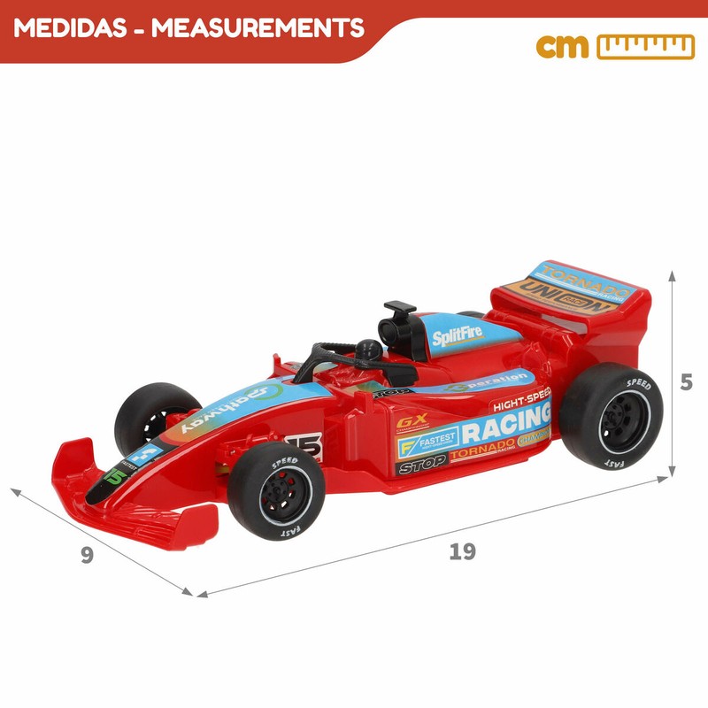 Detalle coche radiocontrol para niños, escala 1:20