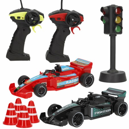 Embalaje del set de coches de carreras Speed & Go para regalo