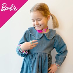 Tatuajes temporales Barbie para niñas, pack de 12 unidades 2