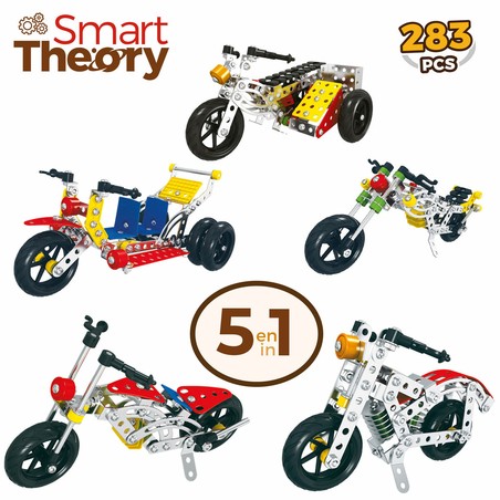Set construcción 100 piezas: Contenido detallado de la caja Smart Theory