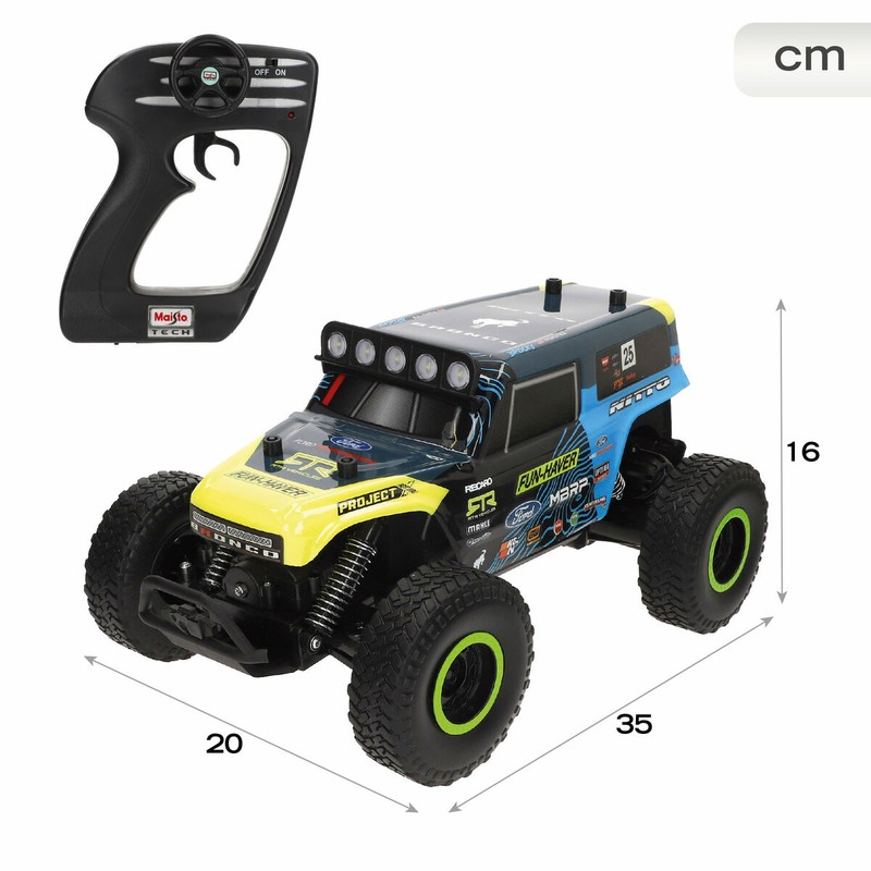 Mando de coche RC ergonómico tipo pistola para niños