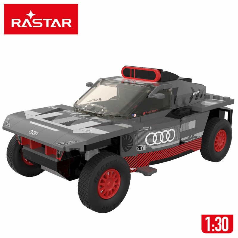 Juguete construcción motricidad fina, Audi RS Q e-tron con 376 piezas