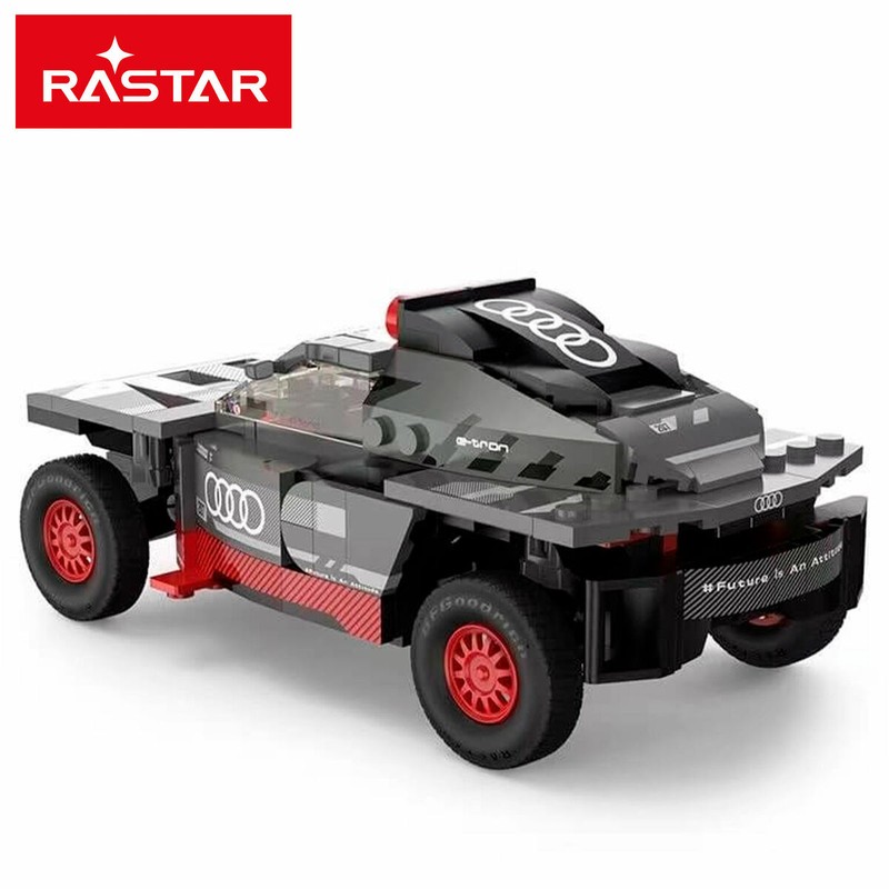Juego de construcción RASTAR Audi, montaje paso a paso para niños +6 años