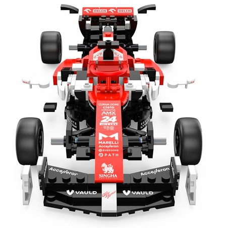 Set construcción educativo Alfa Romeo F1 C42 detalle
