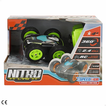 Coche radiocontrol todo terreno para niños, listo para la acción