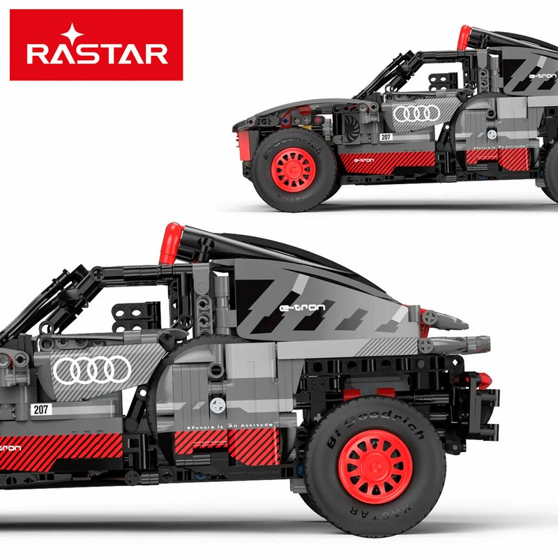 Set construcción educativo Audi coche de carreras