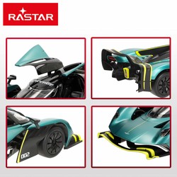 Coche juguete niños Aston Martin radiocontrol verde 1:14 2
