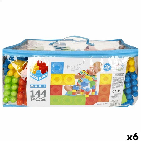 Juguetes construcción niños Color Block apilados