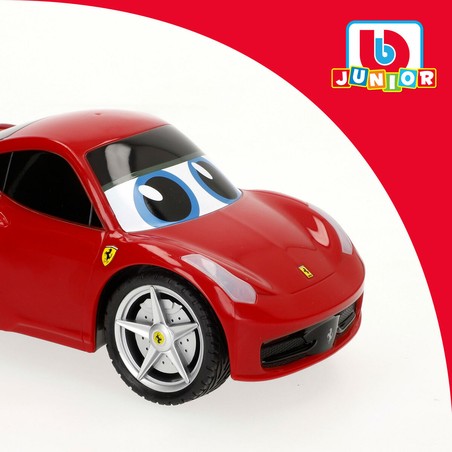 Ferrari juguete para niños con simpáticos ojitos y luces