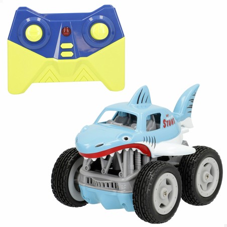 Coche de juguete Speed & Go Nitro Tiburón realizando giro 360